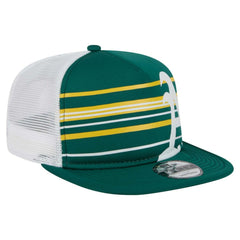 Athletics New Era 9FIFTY A-Frame Trucker Snapback Hat - Green - New Era Discount