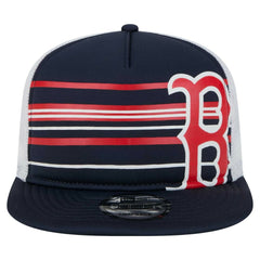 Boston Red Sox New Era 9FIFTY A-Frame Trucker Snapback Hat - Navy - New Era on Sale