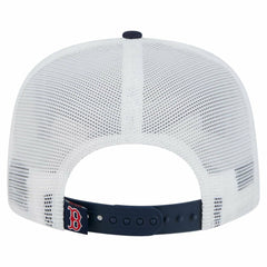 Boston Red Sox New Era 9FIFTY A-Frame Trucker Snapback Hat - Navy - New Era on Sale