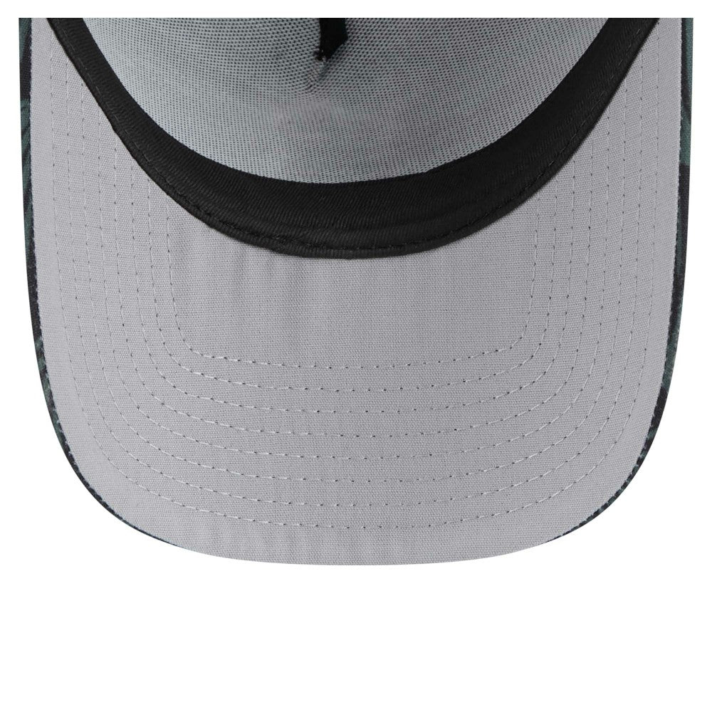 Los Angeles Angels New Era 9FORTY A-Frame Trucker Adjustable Hat - Black - New Era on Sale