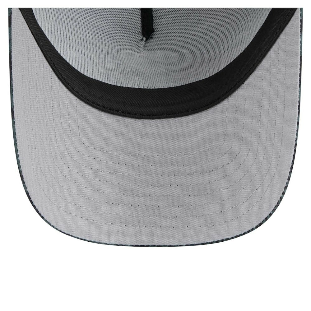 Atlanta Braves New Era 9FORTY A-Frame Trucker Adjustable Hat - Black - New Era Online