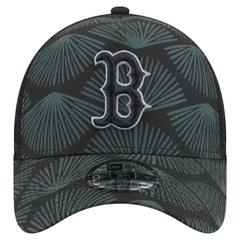 Boston Red Sox New Era 9FORTY A-Frame Trucker Adjustable Hat - Black - New Era on Sale