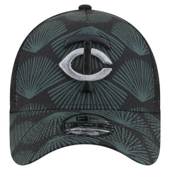 Minnesota Twins New Era 9FORTY A-Frame Trucker Adjustable Hat - Black - New Era Lifestyle