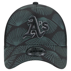 Athletics New Era 9FORTY A-Frame Trucker Adjustable Hat - Black - New Era Sale
