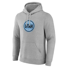 Utah Mammoth Fanatics Draft Logo Pullover Hoodie - Steel - NHL 201875540