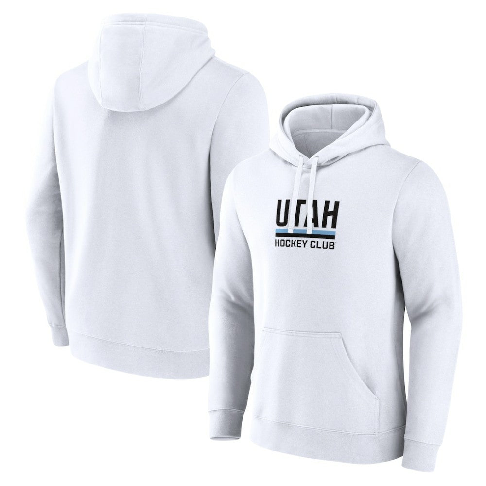 Utah Mammoth Fanatics Secondary Logo Pullover Hoodie - White - NHL 201875543