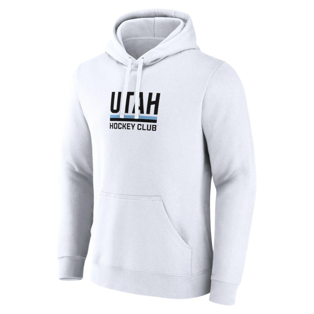 Utah Mammoth Fanatics Secondary Logo Pullover Hoodie - White - NHL 201875543