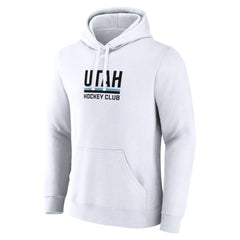 Utah Mammoth Fanatics Secondary Logo Pullover Hoodie - White - NHL 201875543
