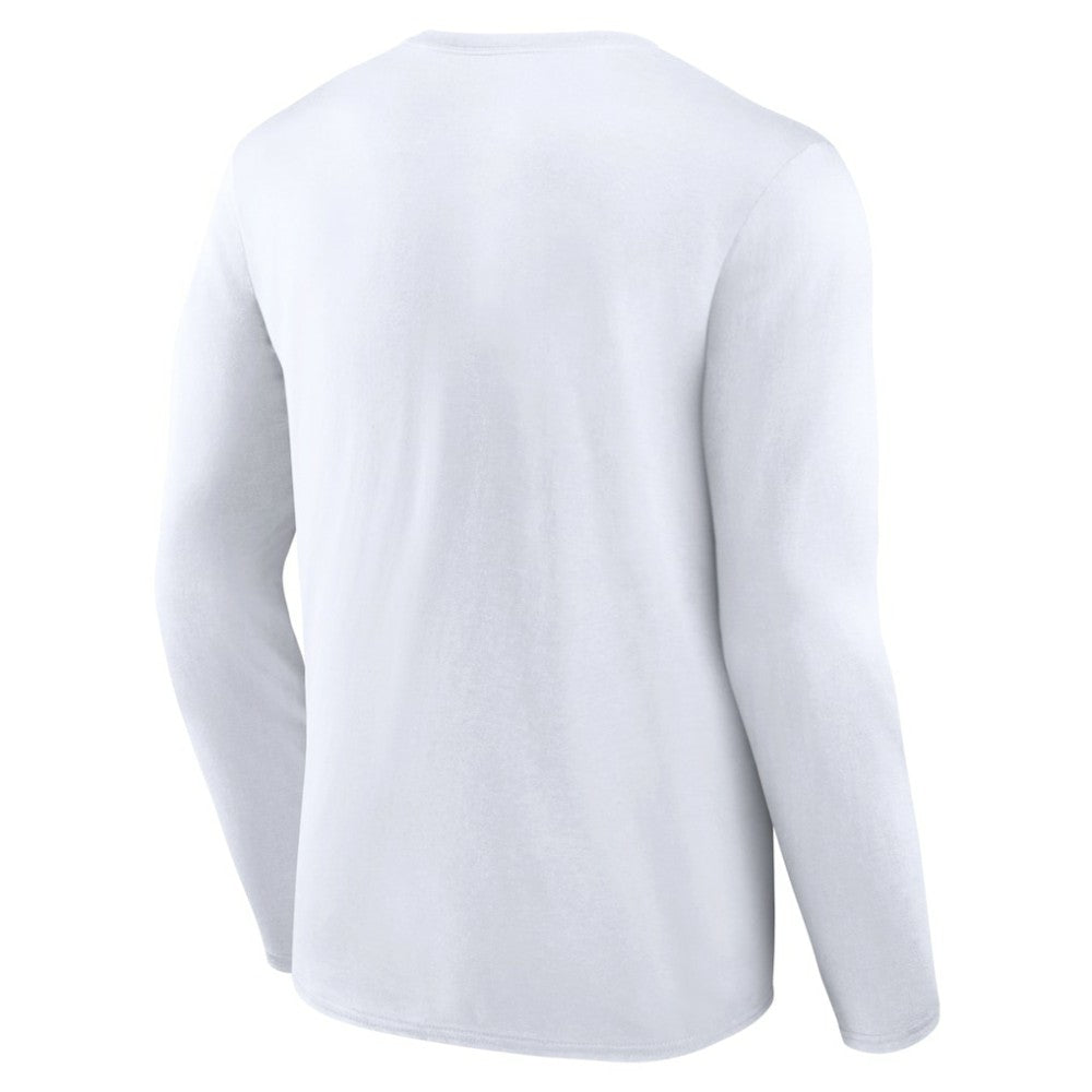 Utah Mammoth Fanatics Draft Logo Long Sleeve T-Shirt - White - NHL 201875547