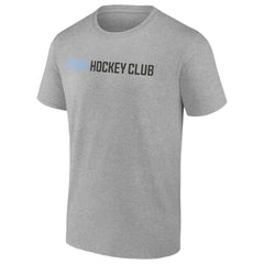 Utah Mammoth Fanatics Wordmark Logo T-Shirt - Heather Gray - NHL 201875566