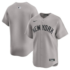 New York Yankees Nike Away Limited Jersey - Gray - Nike Online