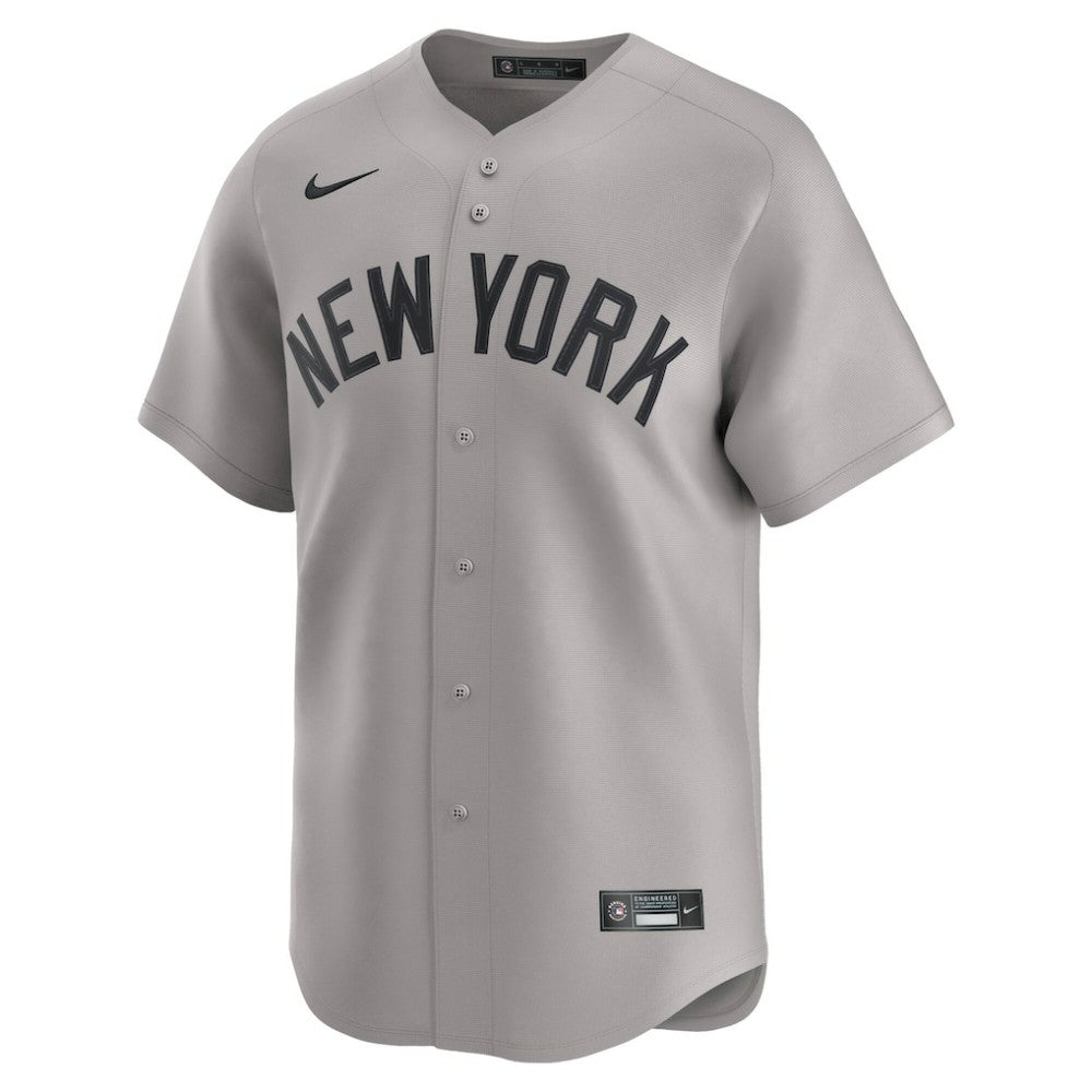 New York Yankees Nike Away Limited Jersey - Gray - Nike Online