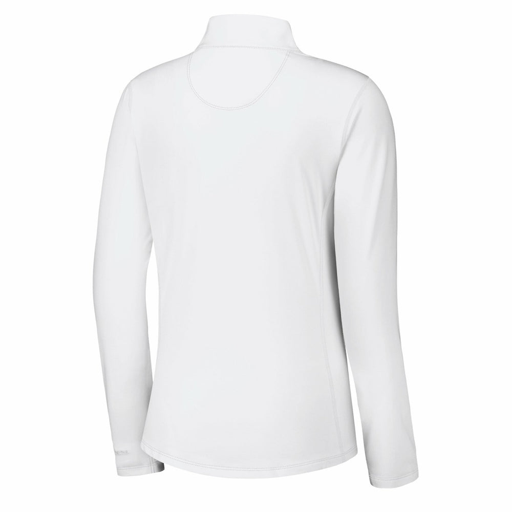 Tampa Bay Buccaneers Women's Sport Playa Vista IslandZone Quarter-Zip Jacket White
