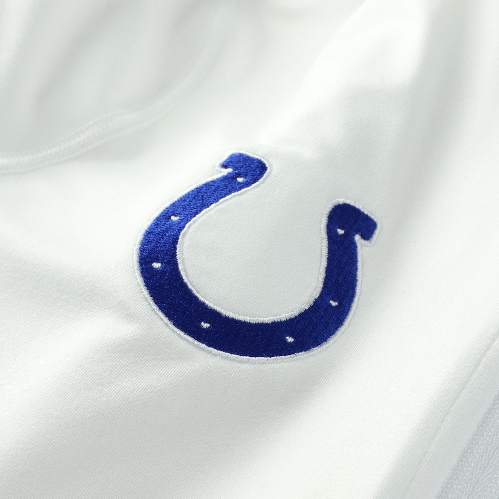 Indianapolis Colts Women's Sport Playa Vista IslandZone Quarter-Zip Jacket White