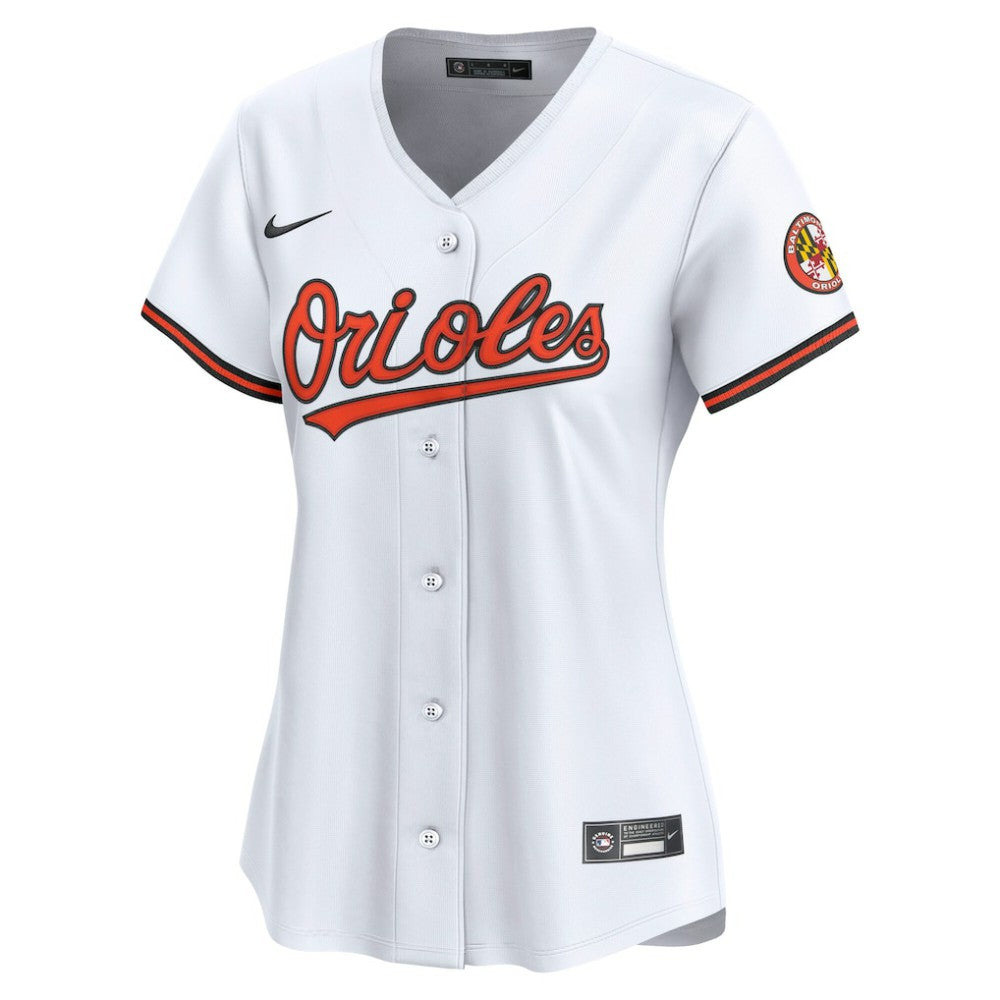 Baltimore Orioles Nike Women's Home Limited Jersey - White - Nike Sale