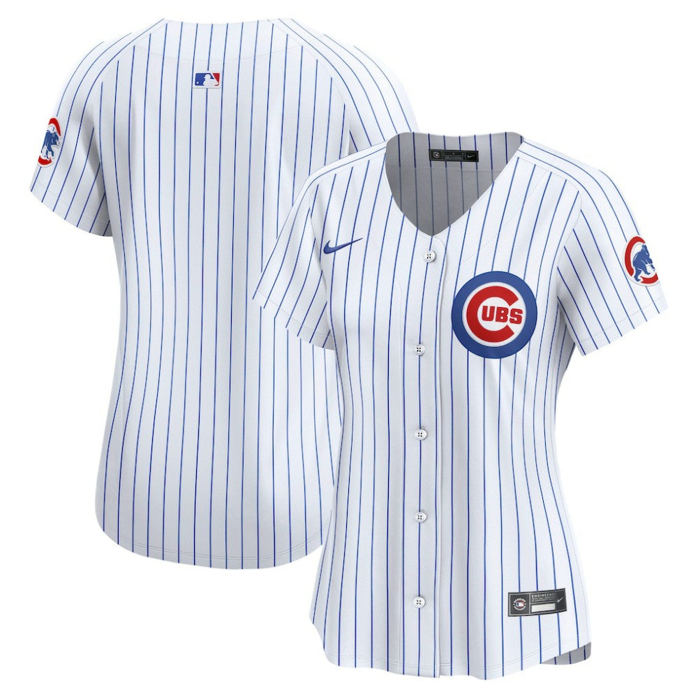 Chicago Cubs Nike Women's Home Limited Jersey - White - Nike Lifestyle
