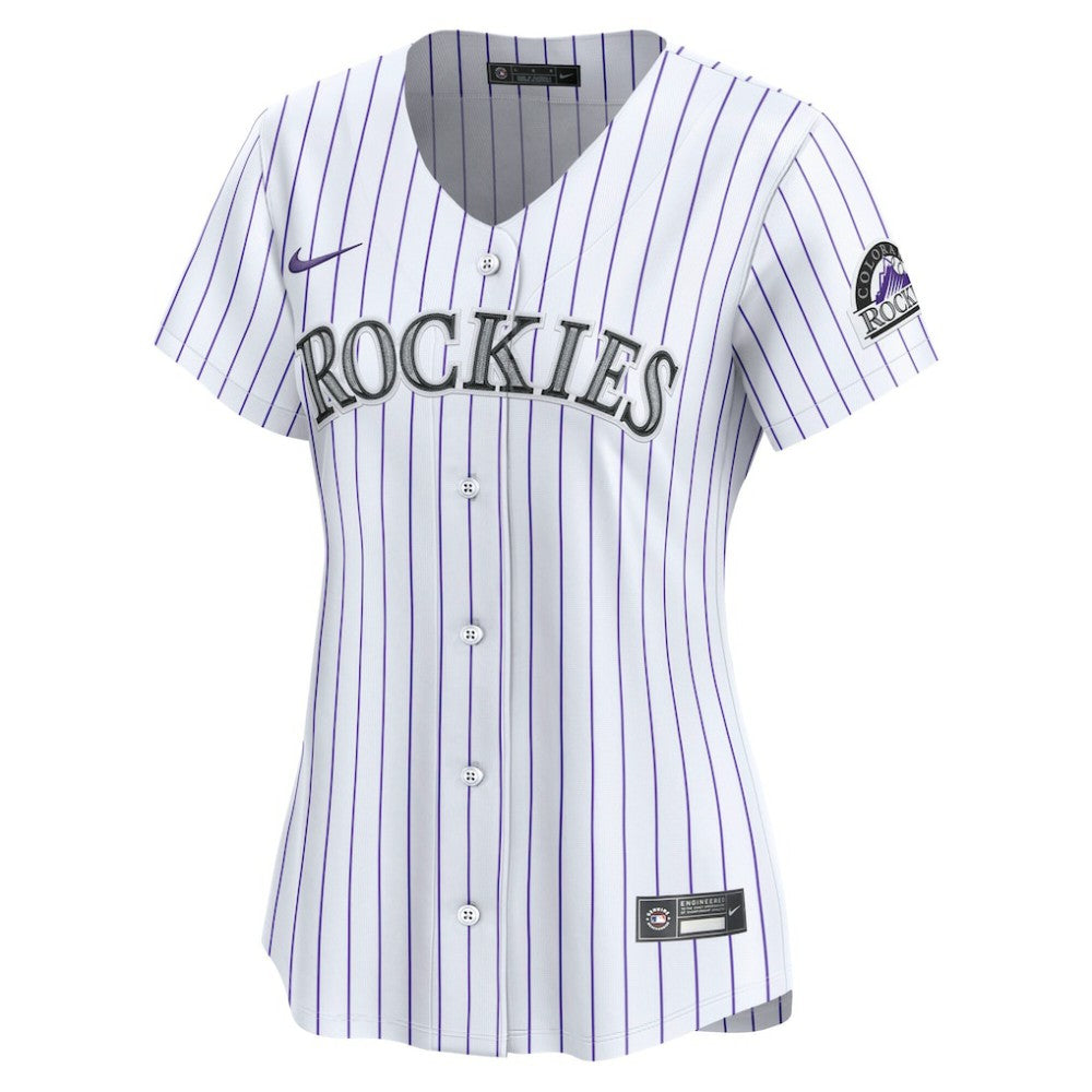 Colorado Rockies Nike Women's Home Limited Jersey - White - Nike Sale
