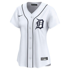 Detroit Tigers Nike Women's Home Limited Jersey - White - Nike Sale