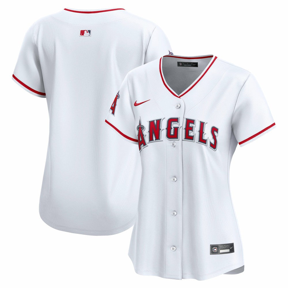 Los Angeles Angels Nike Women's Home Limited Jersey - White - Nike Lifestyle