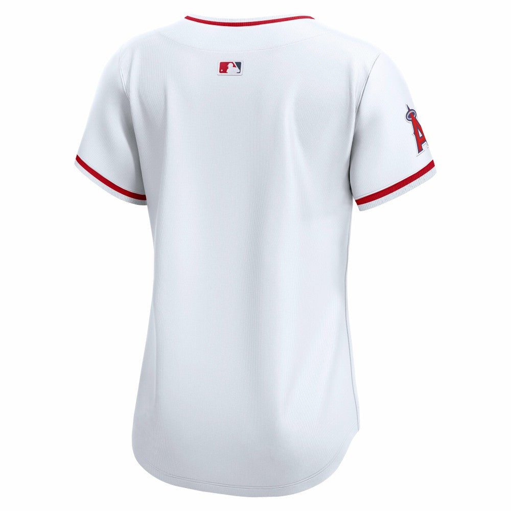 Los Angeles Angels Nike Women's Home Limited Jersey - White - Nike Lifestyle
