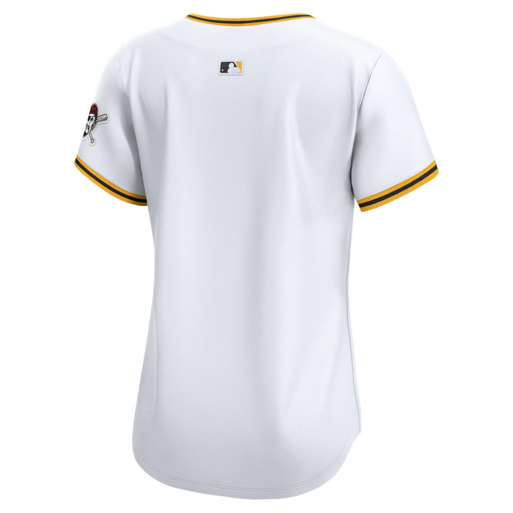 Pittsburgh Pirates Nike Women's Home Limited Jersey - White - Nike Discount