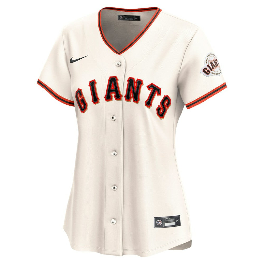 San Francisco Giants Nike Women's Home Limited Jersey - Cream - Nike Discount