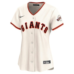 San Francisco Giants Nike Women's Home Limited Jersey - Cream - Nike Discount