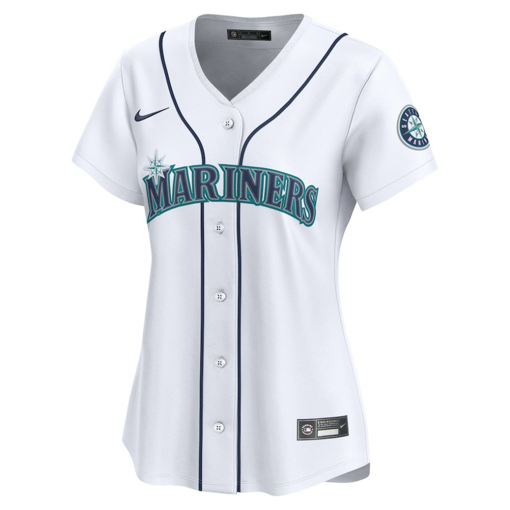 Seattle Mariners Nike Women's Home Limited Jersey - White - Nike Online