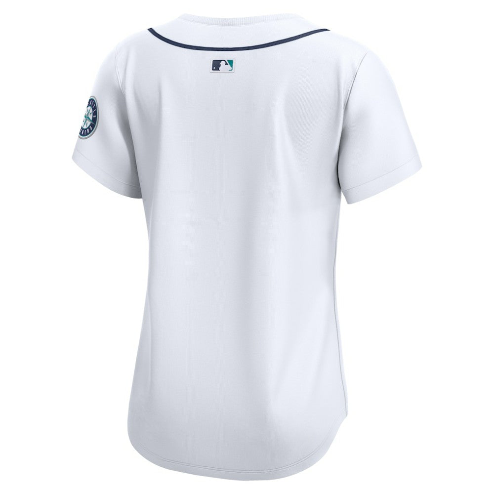Seattle Mariners Nike Women's Home Limited Jersey - White - Nike Online