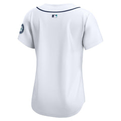 Seattle Mariners Nike Women's Home Limited Jersey - White - Nike Online