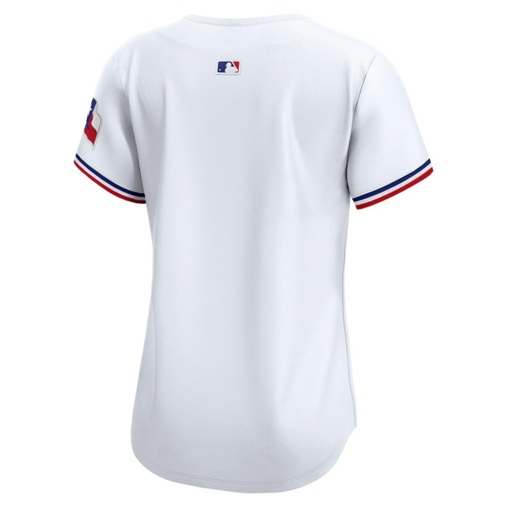Texas Rangers Nike Women's Home Limited Jersey - White - Nike Online