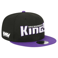 Sacramento Kings Jersey Hook Statement Edition 9FIFTY Snapback Hat Black/Purple | New Era Near Me
