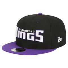 Sacramento Kings Jersey Hook Statement Edition 9FIFTY Snapback Hat Black/Purple | New Era Near Me