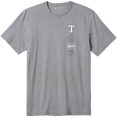 Texas Rangers TravisMathew Sunset Slam T-Shirt - Gray - MLB Online