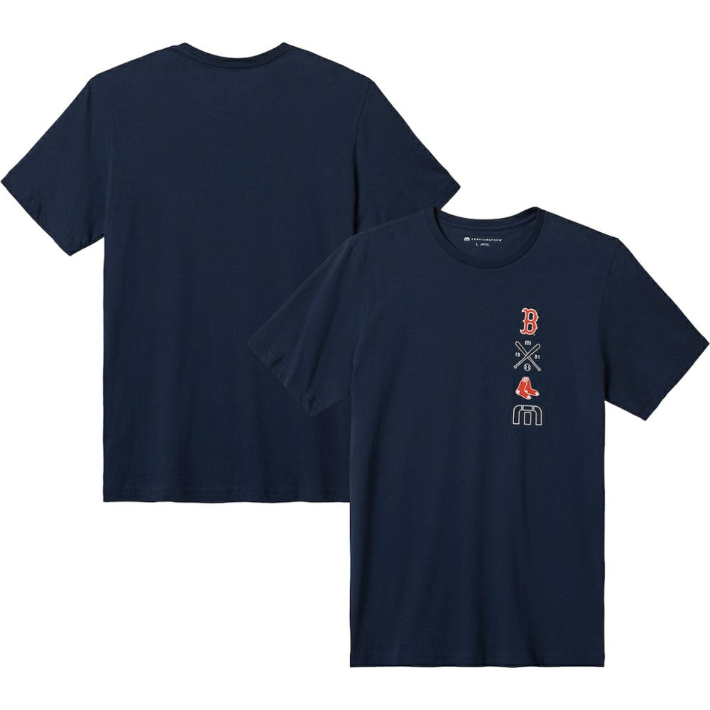 Boston Red Sox TravisMathew Sunset Slam T-Shirt - Navy - MLB Lifestyle