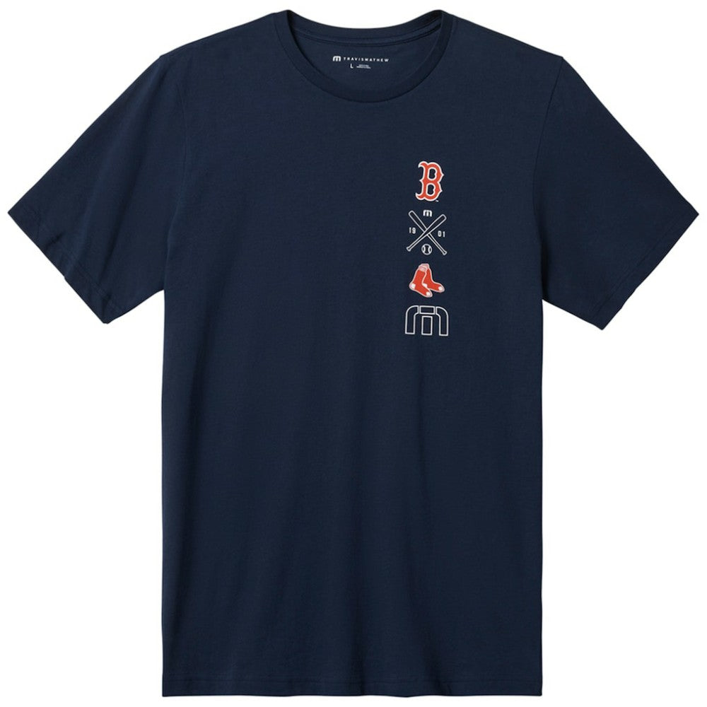 Boston Red Sox TravisMathew Sunset Slam T-Shirt - Navy - MLB Lifestyle