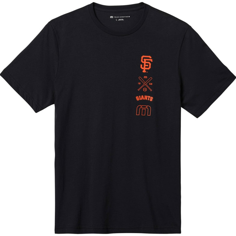 San Francisco Giants TravisMathew Sunset Slam T-Shirt - Black - MLB Online