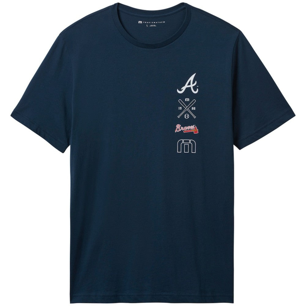 Atlanta Braves TravisMathew Sunset Slam T-Shirt - Navy - MLB Sale