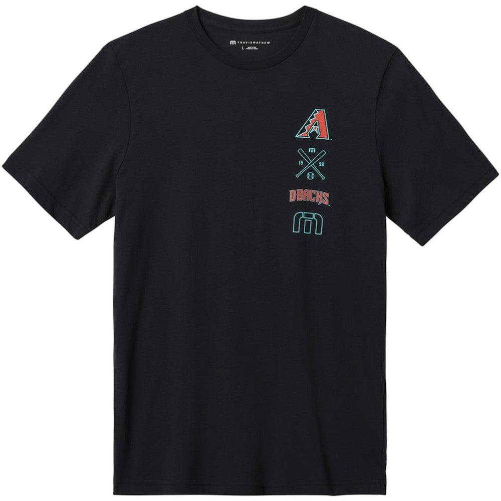 Arizona Diamondbacks TravisMathew Sunset Slam T-Shirt - Black - MLB Discount