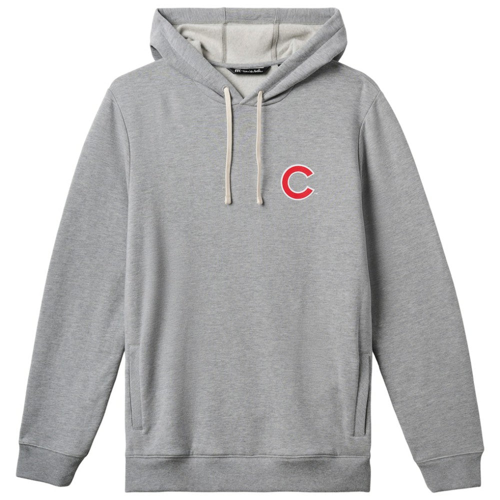 Chicago Cubs TravisMathew Cloud Pullover Hoodie - Gray - MLB Lifestyle