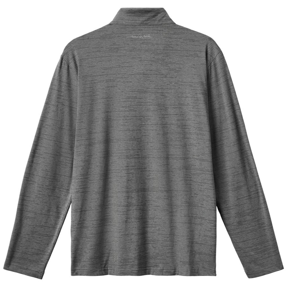 Texas Rangers TravisMathew The Heater Quarter-Zip Pullover Top - Gray - MLB Sale