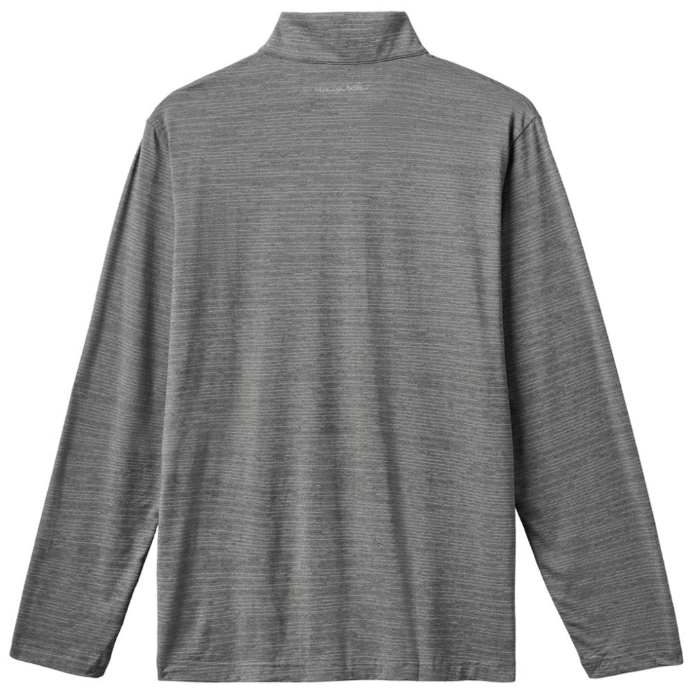 Chicago Cubs TravisMathew The Heater Quarter-Zip Pullover Top - Gray - MLB Discount