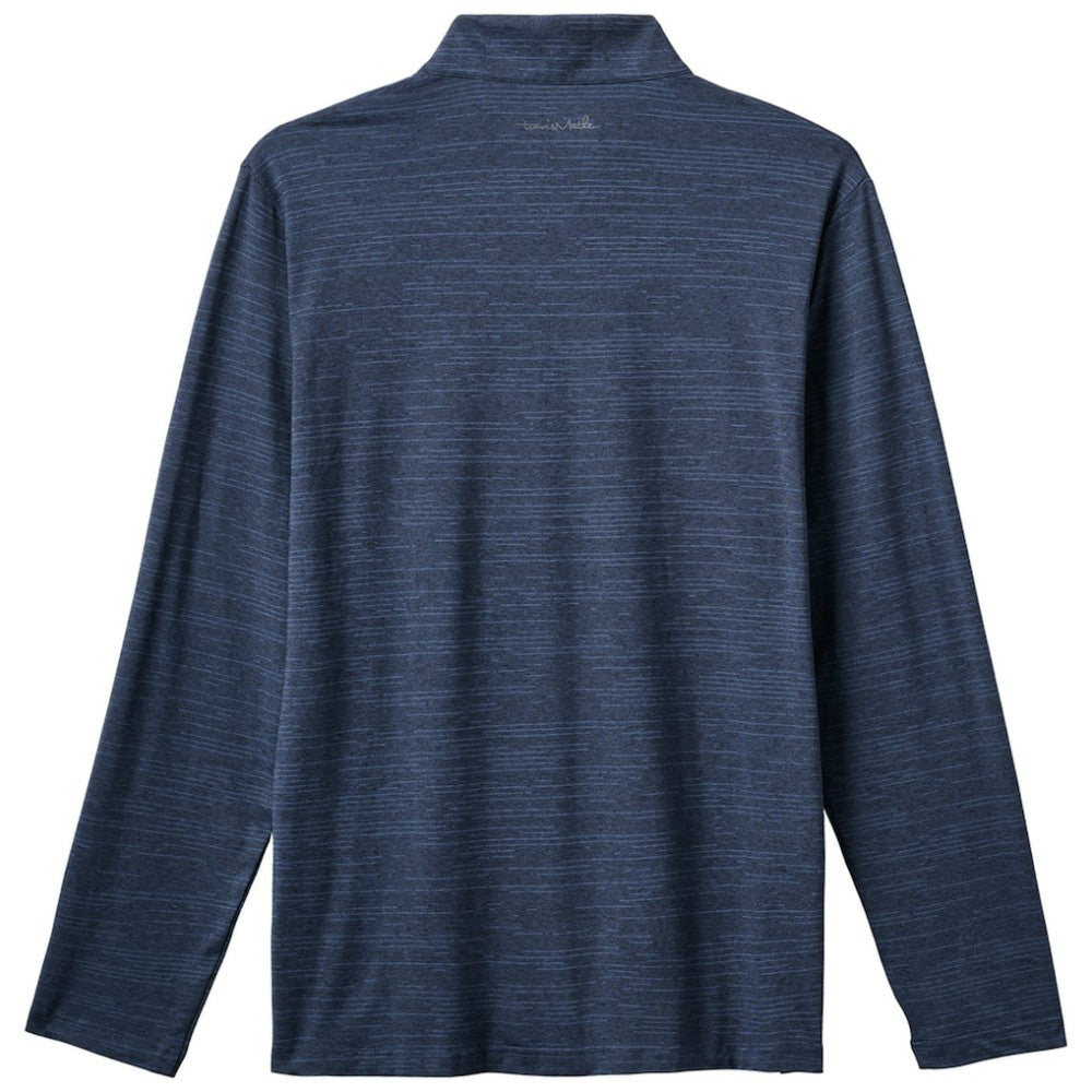 Boston Red Sox TravisMathew The Heater Quarter-Zip Pullover Top - Navy - MLB Lifestyle
