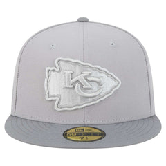 Kansas City Chiefs New Era Iron Cloud 59FIFTY Fitted Hat Gray/Graphite
