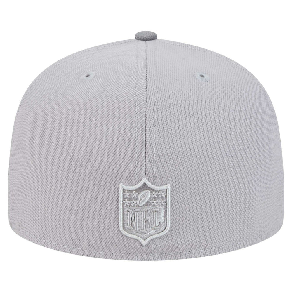 New York Jets New Era Iron Cloud 59FIFTY Fitted Hat Gray/Graphite