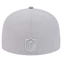 New York Jets New Era Iron Cloud 59FIFTY Fitted Hat Gray/Graphite