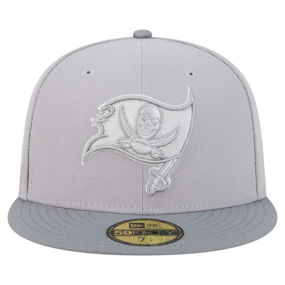 Tampa Bay Buccaneers New Era Iron Cloud 59FIFTY Fitted Hat Gray/Graphite
