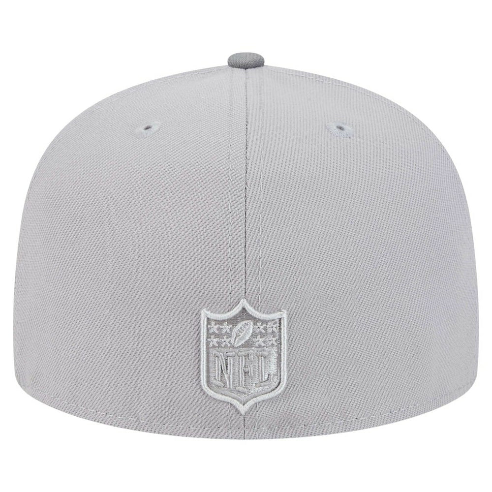 Pittsburgh Steelers New Era Iron Cloud 59FIFTY Fitted Hat Gray/Graphite