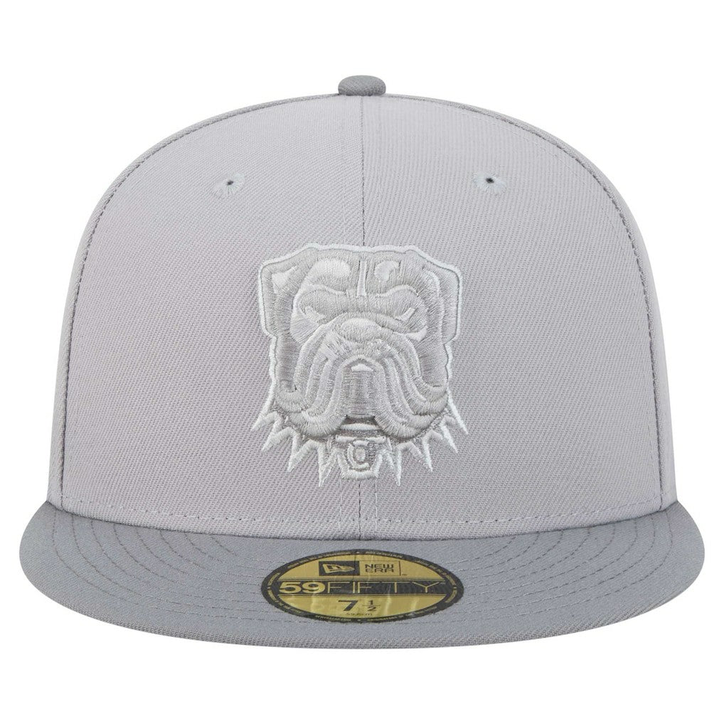 Cleveland Browns New Era Iron Cloud 59FIFTY Fitted Hat Gray/Graphite