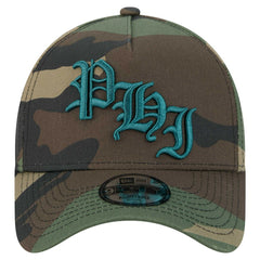 Philadelphia Eagles New Era Mystic Camo A-Frame 9FORTY Adjustable Hat Camo